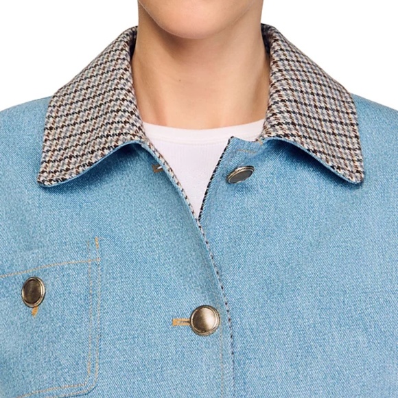 Elias Denim Jacket Front Button - Picture 3 of 7